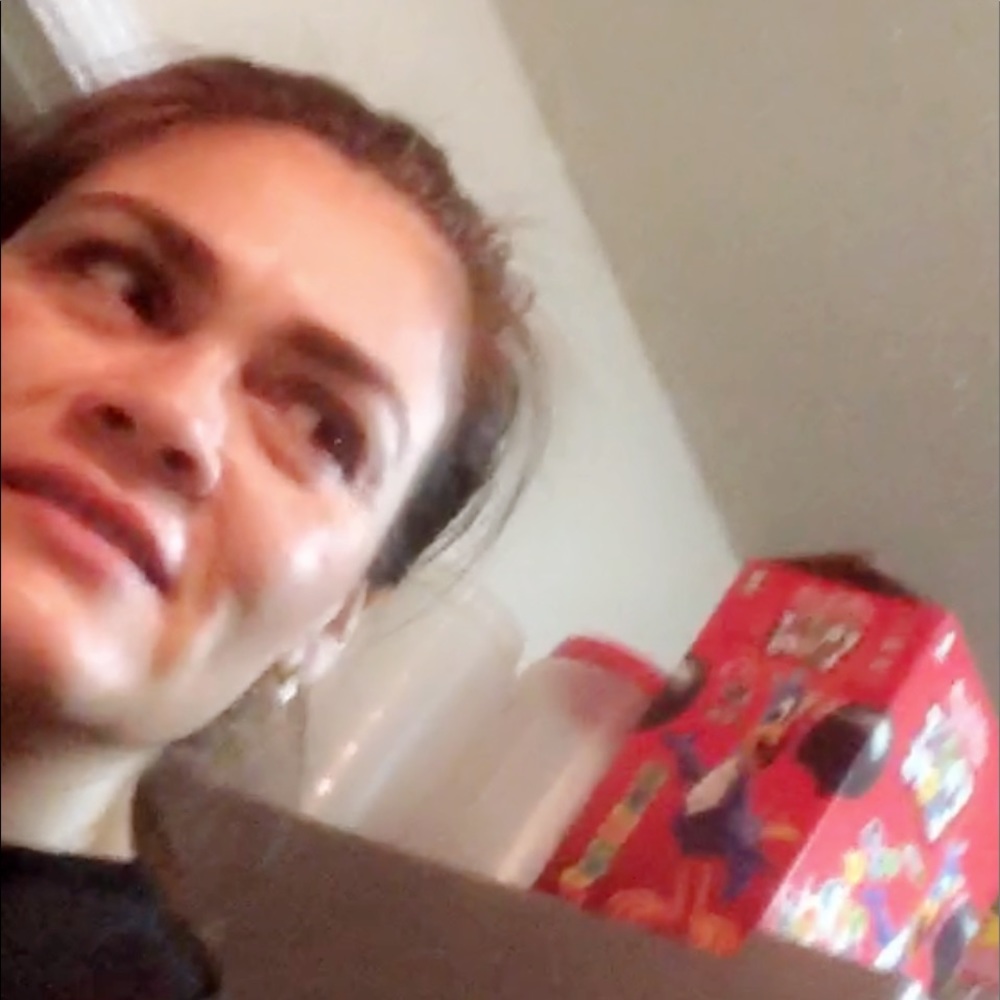 my mom.